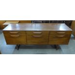 A teak sideboard