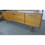 A teak sideboard