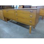 A teak sideboard