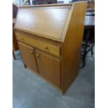 A teak bureau