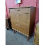 An Austin Suite teak chest of drawers