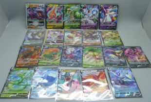 Twenty V & V-Star holo Pokemon cards