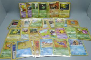 50 Vintage English Pokemon cards