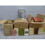 Three boxes of 19th and 20th Century books, topics including poetry, classic literature etc. **