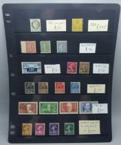 Stamps:- stockcard of early French mint stamps with a catalogue value of over £1000