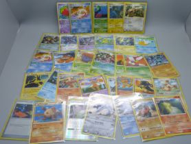 Pokemon cards from sets, 2003 onwards, (34)