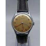 A gentleman's 1940's military-style Lanco wristwatch