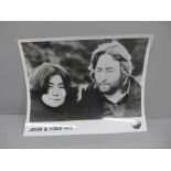 The Beatles John Lennon and Yoko One Apple promotional photo
