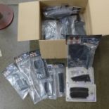 Deagostini Build-Your-Own Shelby-GT-500 parts for magazine issues, approximately twenty