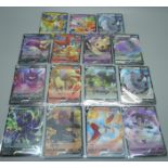15 V Pokemon cards