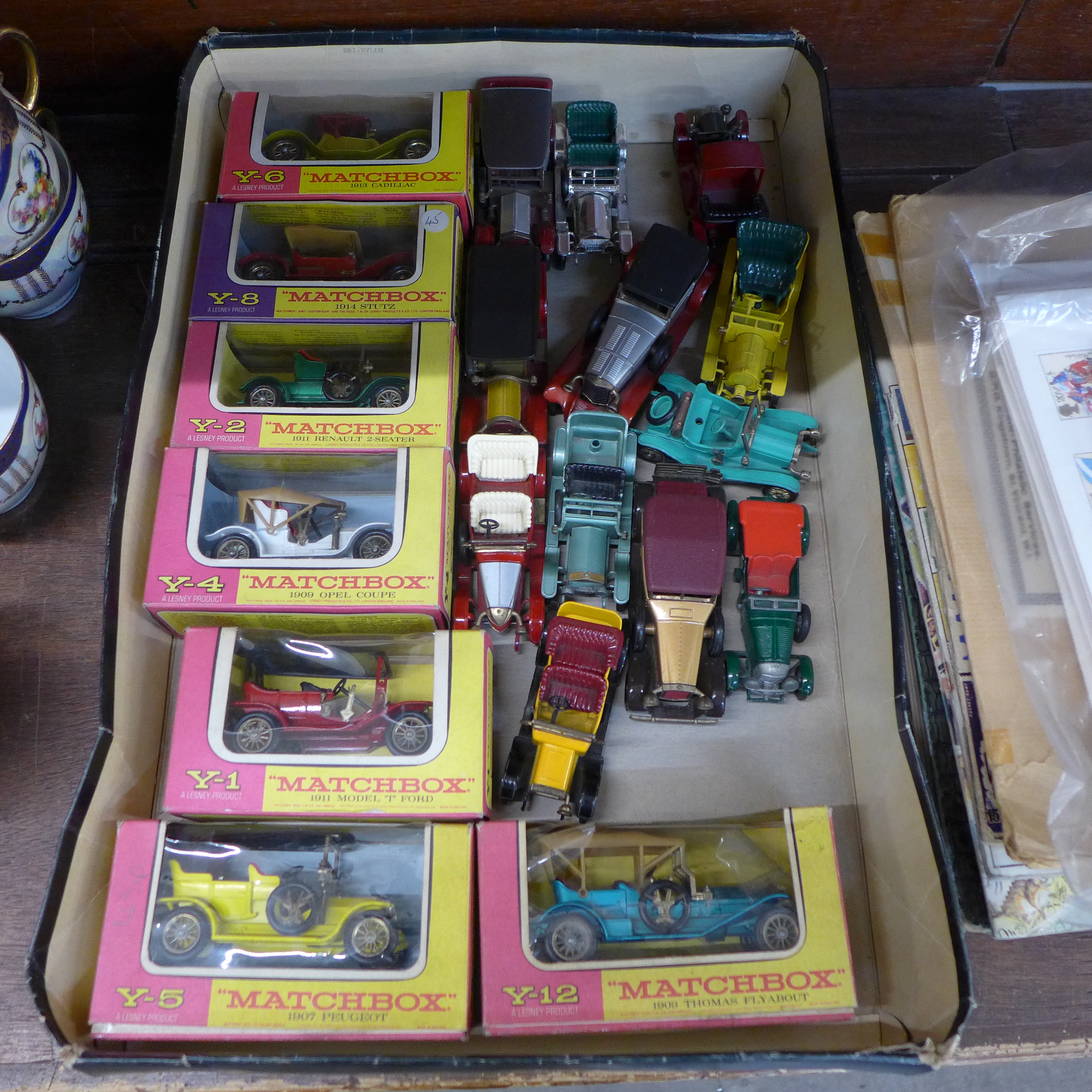 Matchbox Models of Yesteryear, seven boxed