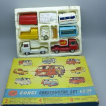 A Corgi Toys Constructor set GS/24, boxed