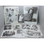 Soul Music original promo photos including Otis Redding, Aretha Franklin, Eddie Floyd, Carla Thomas,