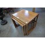 A G-Plan Quadrille teak nest of tables