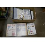 Stamps; a box of stamps, covers, etc., loose and in albums **PLEASE NOTE THIS LOT IS NOT ELIGIBLE