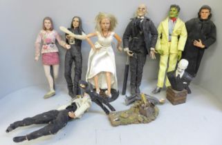 A collection of Buffy The Vampire Slayer figures