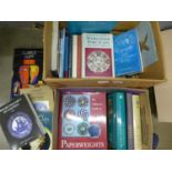 A box of antique guides and reference books **PLEASE NOTE THIS LOT IS NOT ELIGIBLE FOR POSTING AND