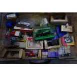 A collection of model vehicles including advertising **PLEASE NOTE THIS LOT IS NOT ELIGIBLE FOR