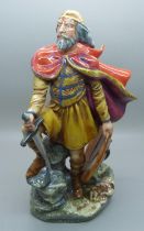 A Royal Doulton Alfred The Great figure, HN3821