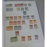 Stamps;- GB overprints mint and used duplicated accumulation in stock book, Morocco Agencies,