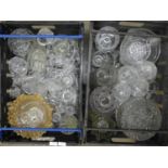 Two boxes of glassware **PLEASE NOTE THIS LOT IS NOT ELIGIBLE FOR POSTING AND PACKING**