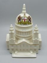 A City of London crested ware St. Paul's Cathedral