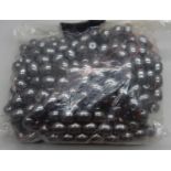 Approximately 340 hematite beads
