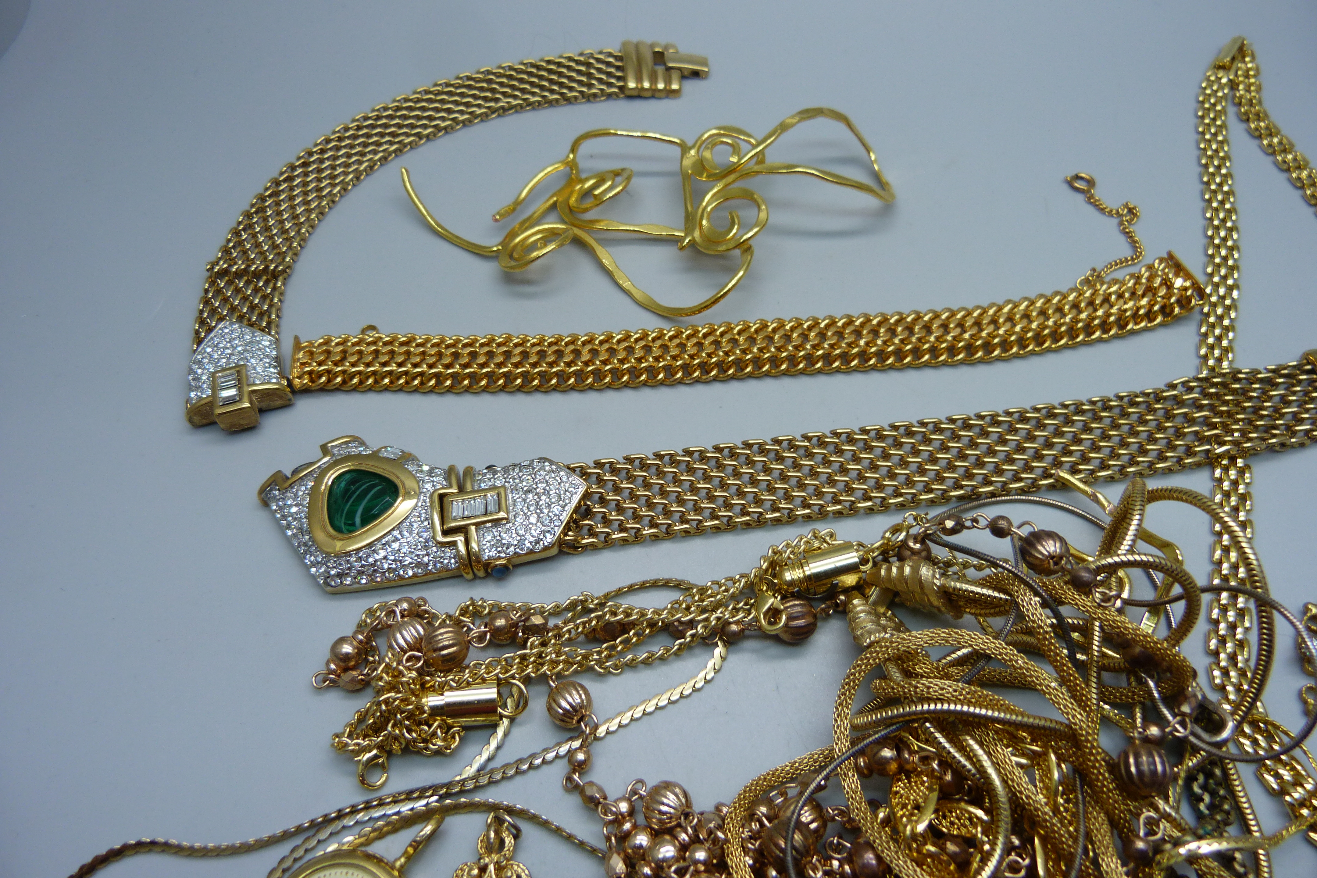 Gold plated jewellery - Image 2 of 3