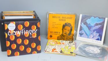 A box of mixed 7" singles, mainly 1960s