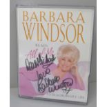 A Barbara Windsor autographed cassette tape