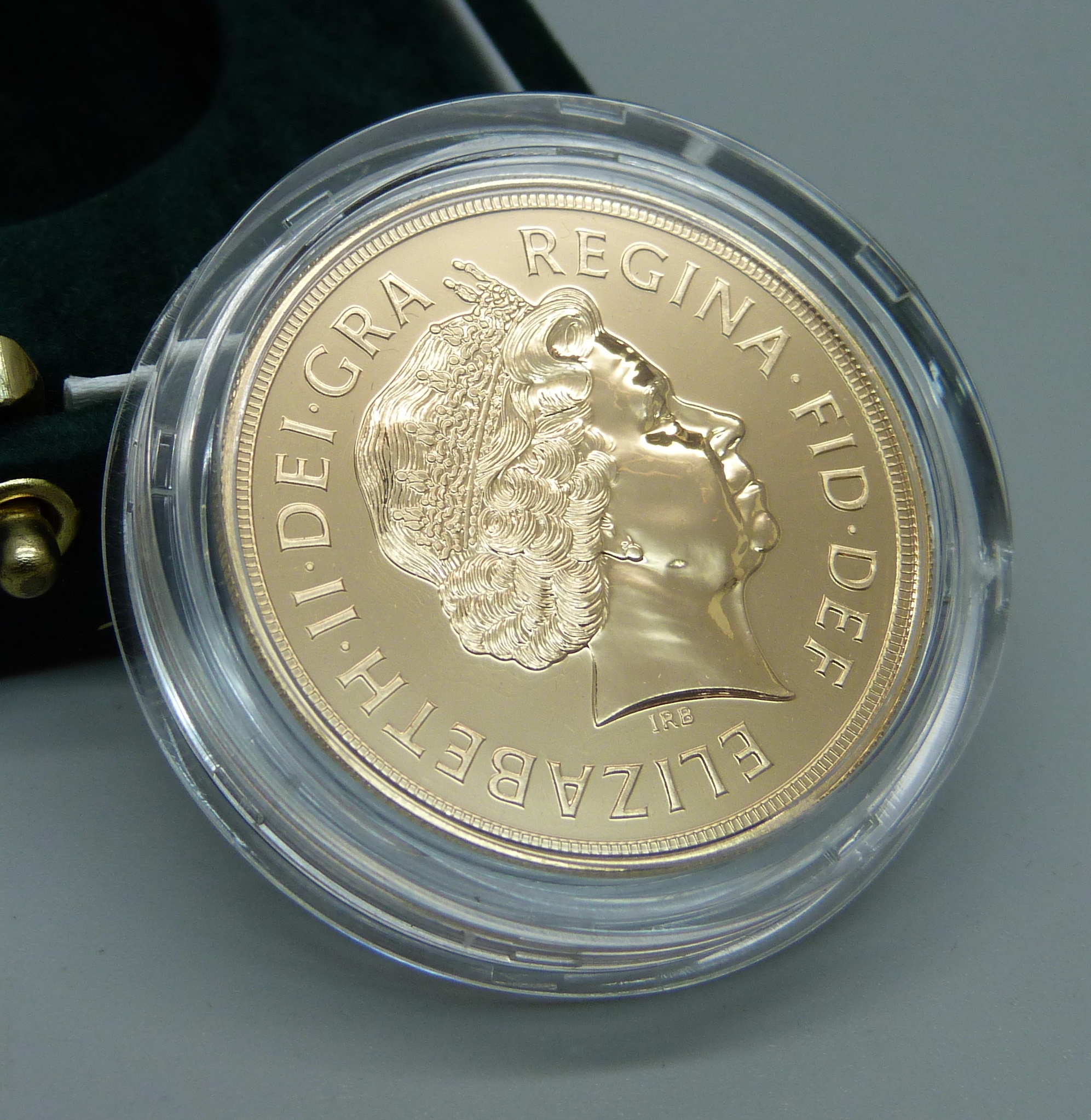 The Royal Mint 2007 UK brilliant uncirculated gold five pound coin, no. 0280 - Image 3 of 4