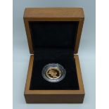 A Royal Mint 1997 gold half-sovereign, boxed