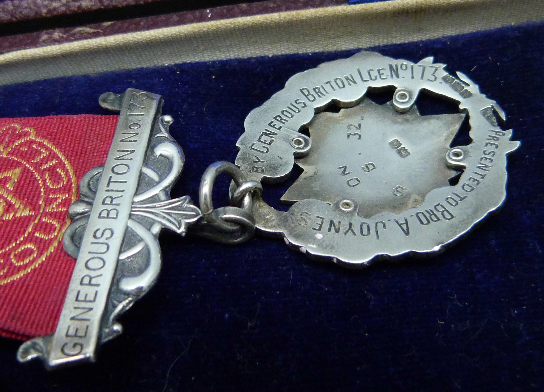 Three silver RAOB lodge medals - Image 6 of 6