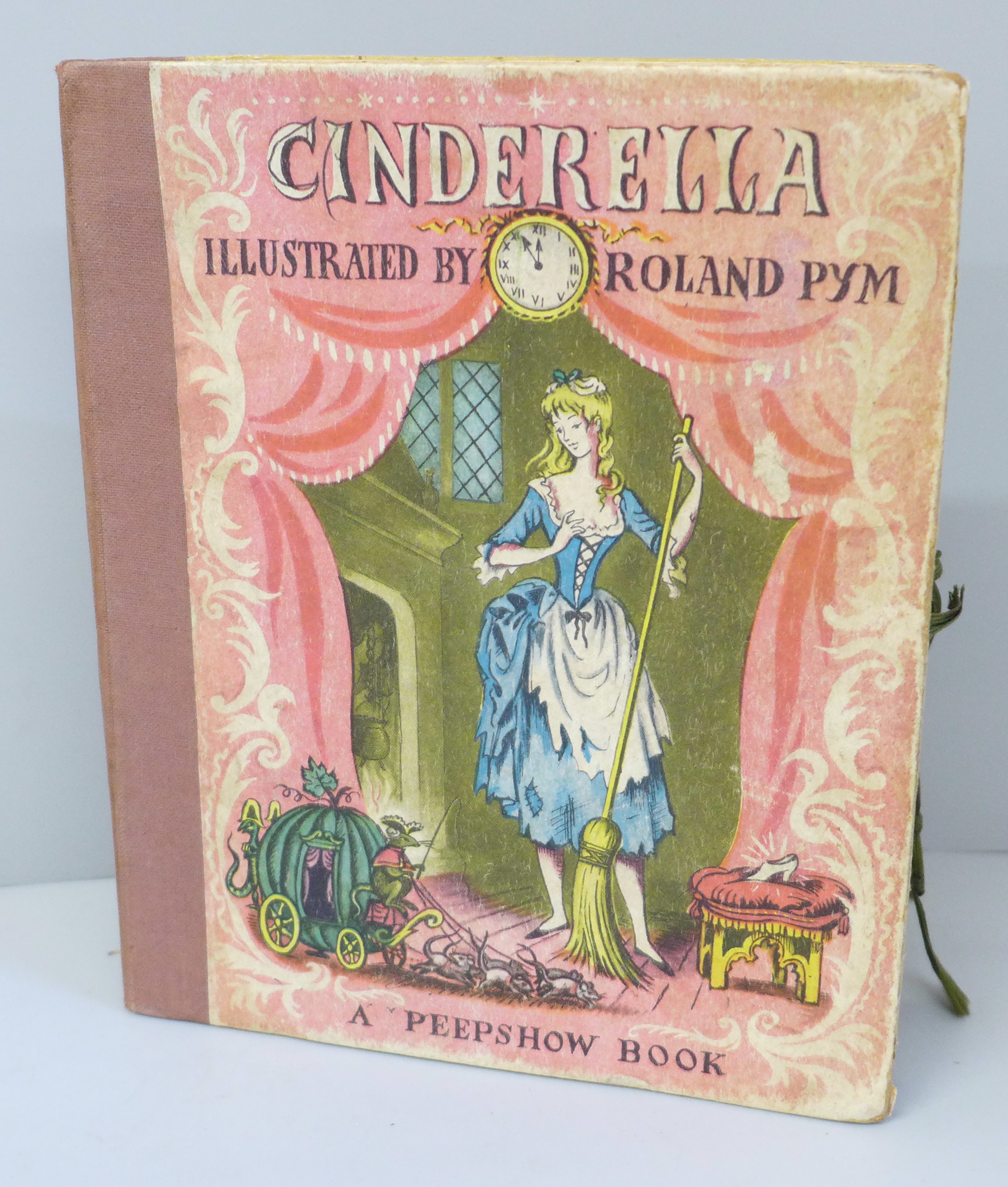 One volume, Cinderella, a Peepshow book, illustrated by Roland Pym
