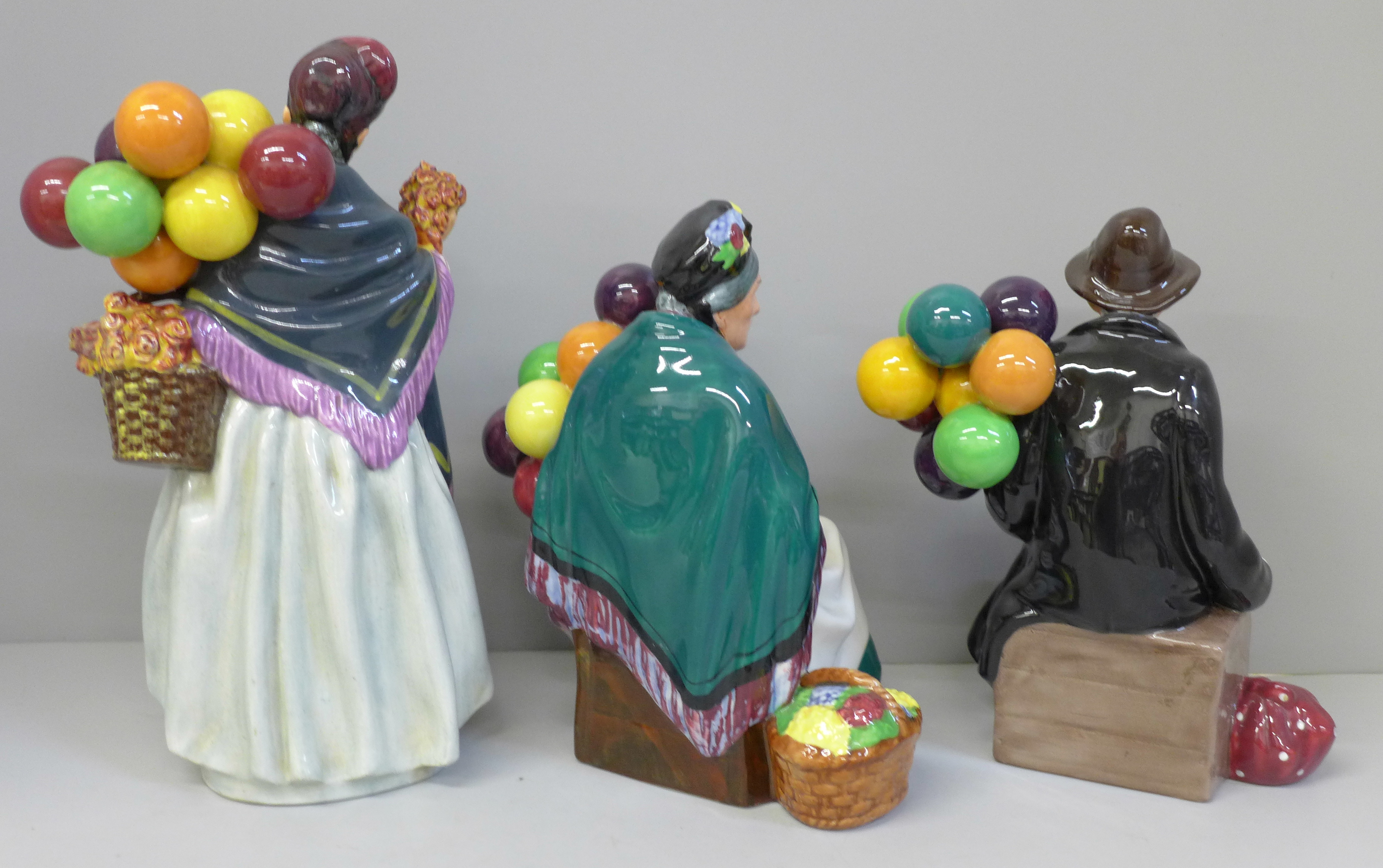 Three Royal Doulton figures including Biddy Pennyfarthing, HN1843 - Image 2 of 3