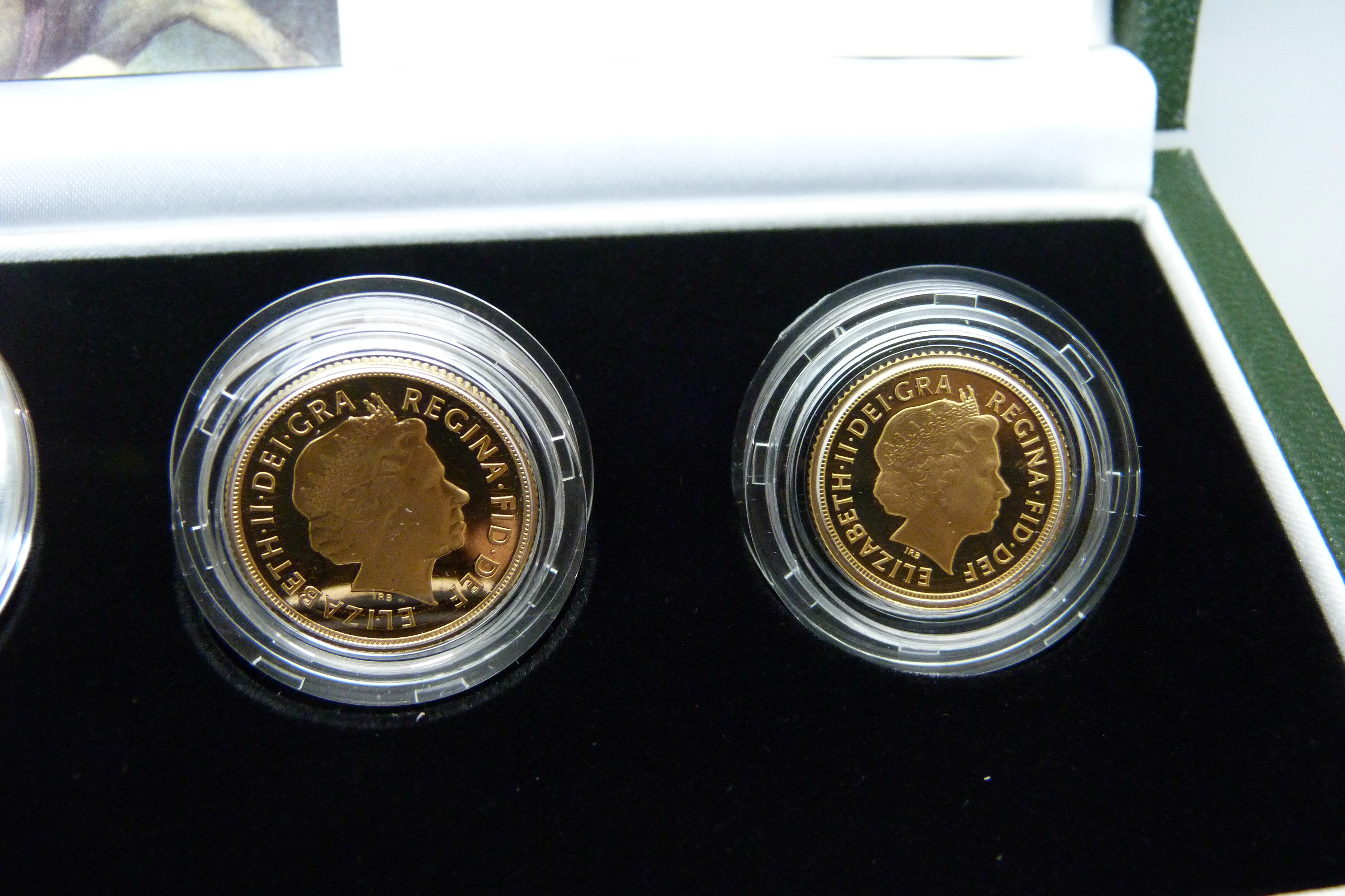 The Royal Mint 2007 UK gold proof four-coin sovereign collection, no. 968 - Image 6 of 7