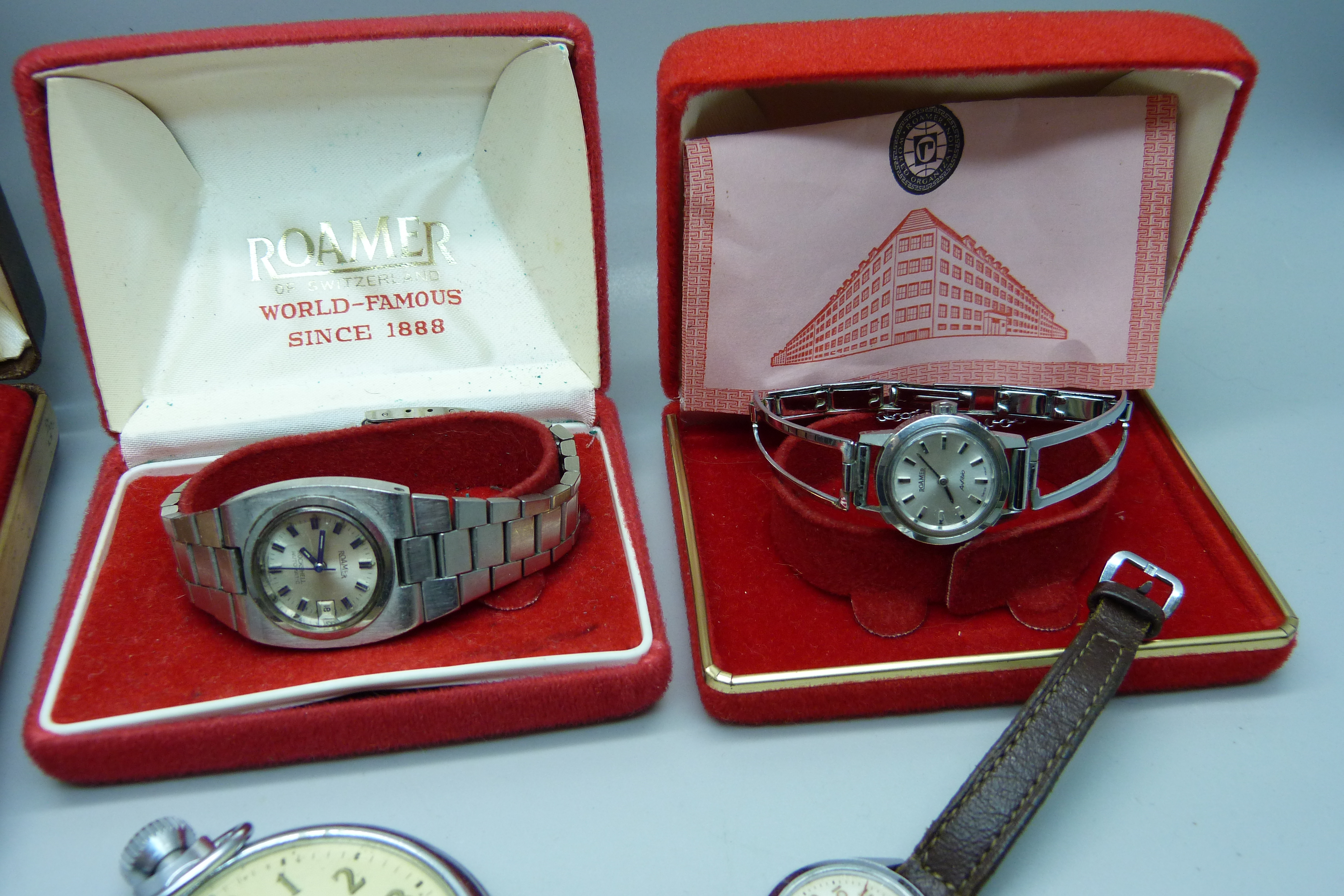 A lady's Omega wristwatch, a gentleman's Roamer wristwatch and other wristwatches - Image 3 of 4