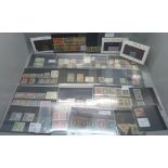 Stamps; better stamps and sets on 32 stockcards, all identified and catalogued at over £1,500