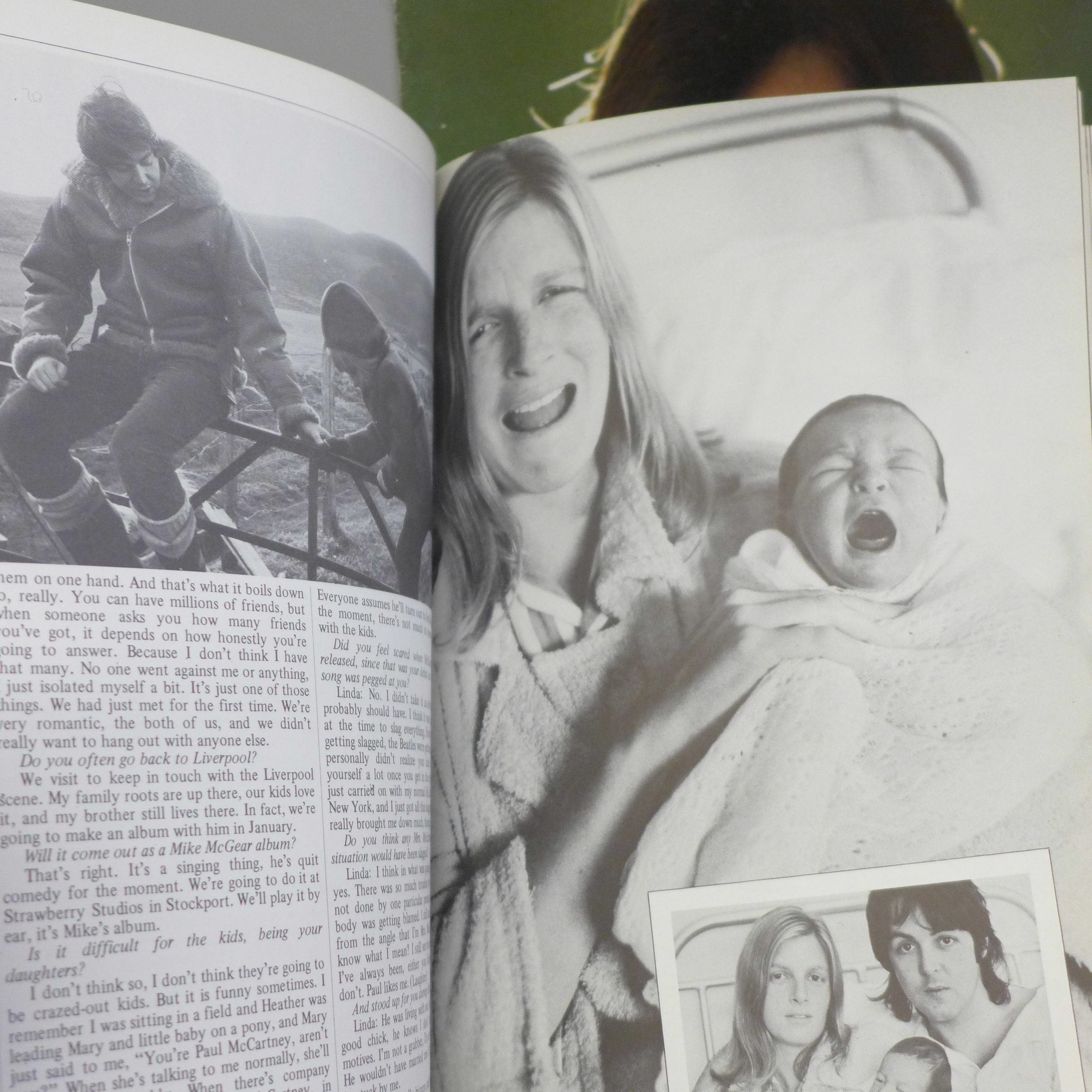 The Beatles interest, Paul McCartney and John Lennon, programmes and magazines - Image 2 of 3
