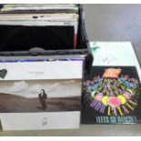 A box of 0ver 40 dance 12" singles, 1980s onwards