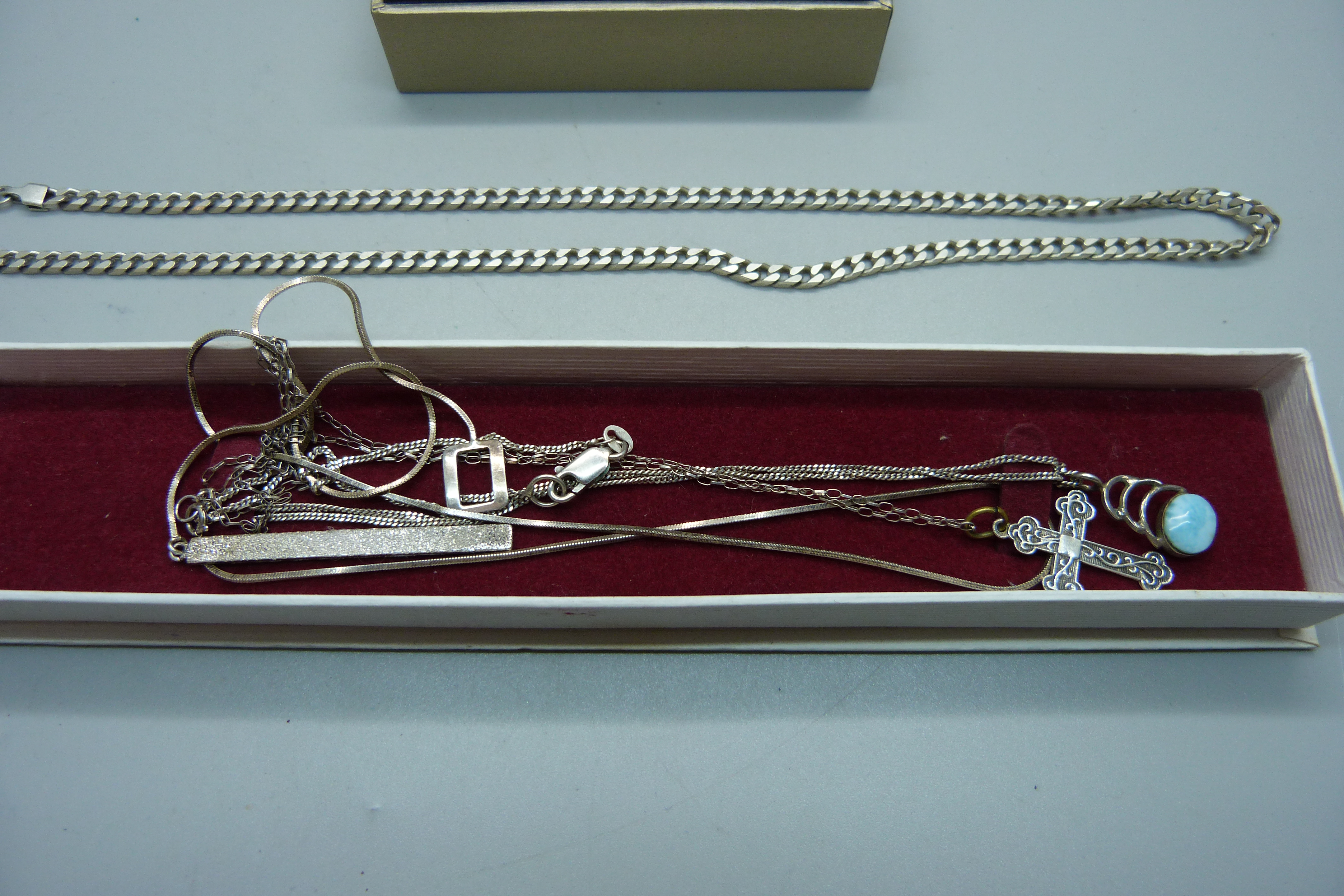 A collection of silver jewellery - Image 2 of 3