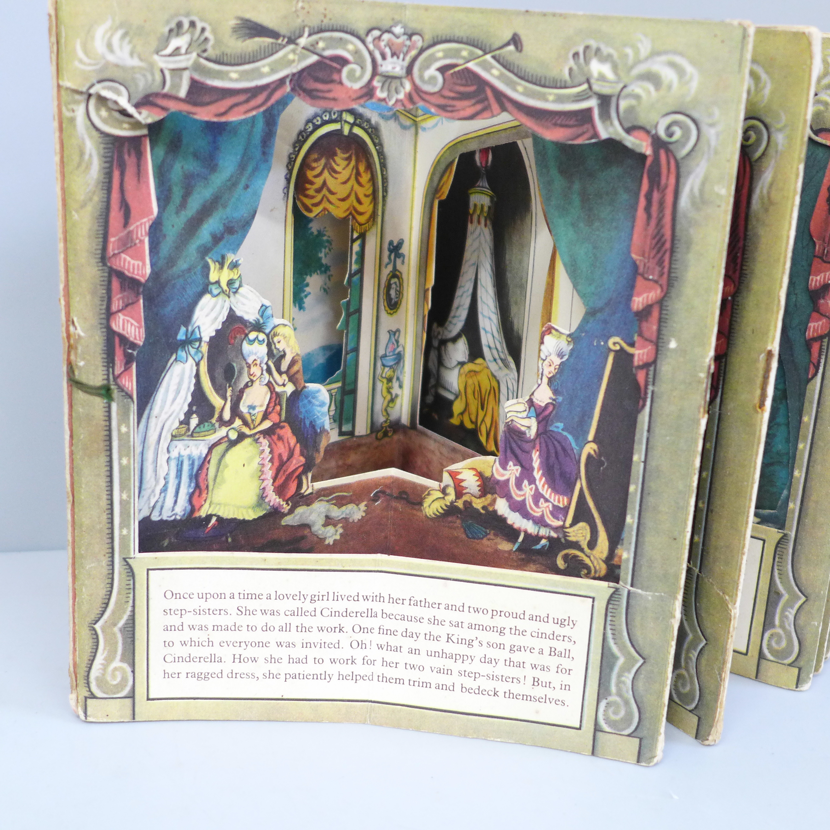 One volume, Cinderella, a Peepshow book, illustrated by Roland Pym - Image 7 of 8