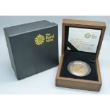 The Royal Mint 2009 UK £5 Gold Brilliant Uncirculated Sovereign, No. 0695