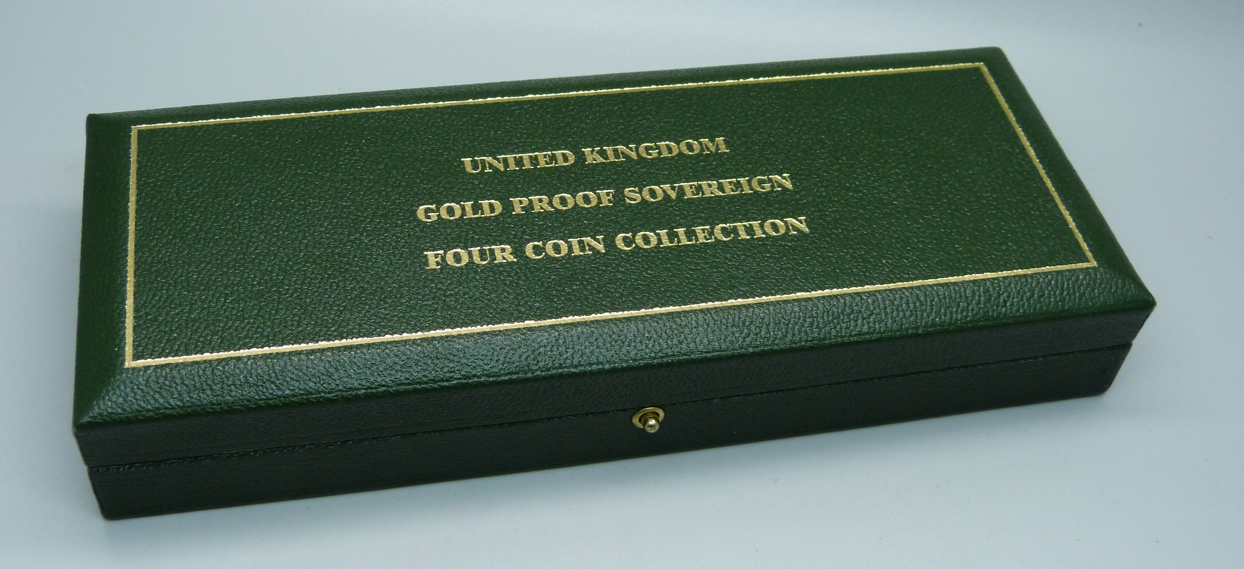 The Royal Mint 2007 UK gold proof four-coin sovereign collection, no. 968 - Image 7 of 7
