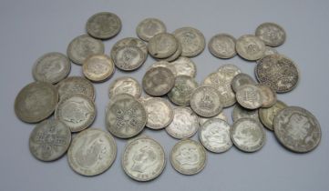330g of 1920 to 1946 half-silver coins