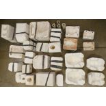 A collection of porcelain doll casts **PLEASE NOTE THIS LOT IS NOT ELIGIBLE FOR POSTING AND