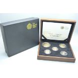 The Royal Mint 2010 UK gold proof five-coin collection, No. 0330