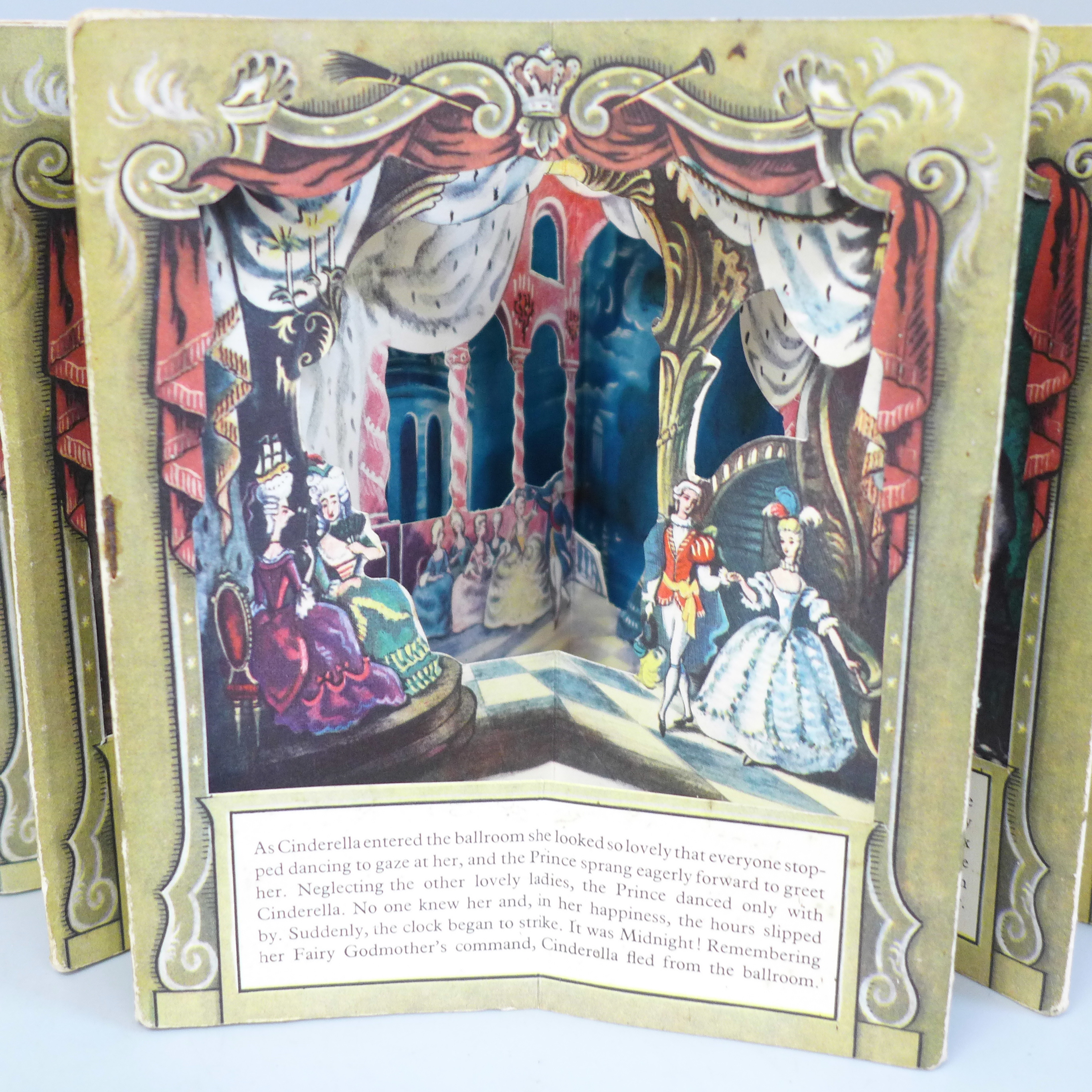One volume, Cinderella, a Peepshow book, illustrated by Roland Pym - Image 6 of 8