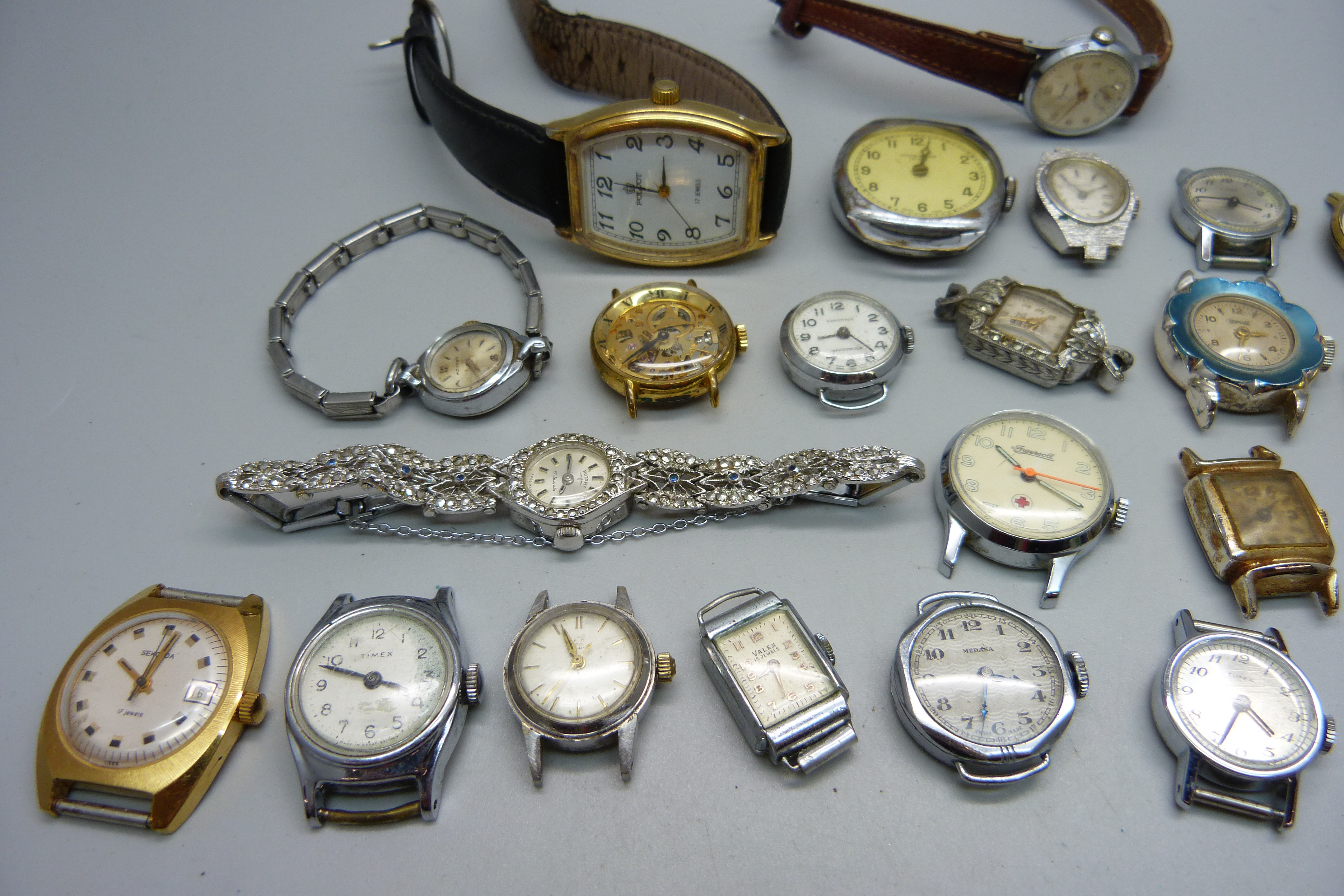 Lady's and gentleman's mechanical wristwatches including Poljot, Movado, Sekonda, Eternamatic, ( - Image 3 of 4