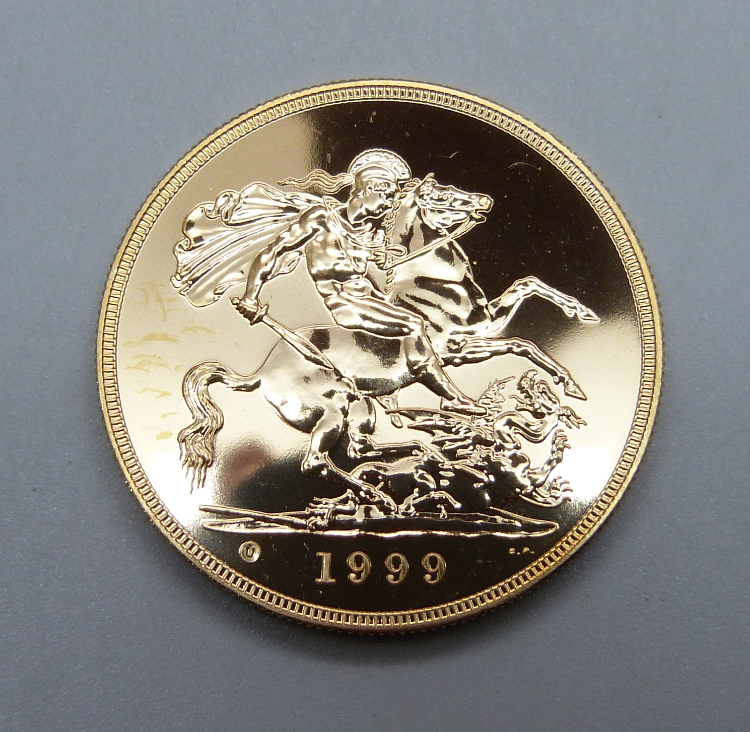 The Royal Mint UK Brilliant Uncirculated Five Pound coin, 1999, cased - Image 3 of 4